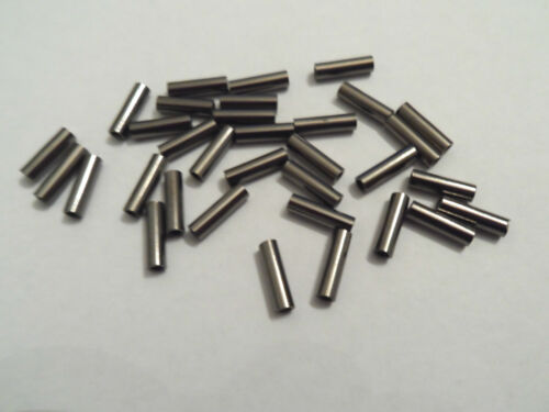8mm single fishing crimps for rig making - various sizes from 0.8mm - 2.2mm bore