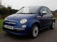 2009 Fiat 500 1.2 Lounge Euro 5 (s/s) 3dr HATCHBACK Petrol Manual