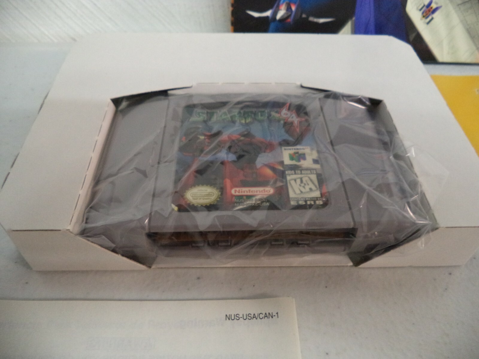 NINTENDO 64 - N64 - STARFOX 64 GAME IN BOX - PLAYER'S CHOICE - LQQK!!!