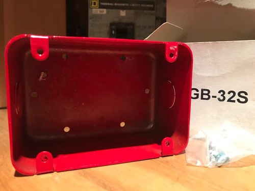 SGB -32S Honeywell RED Back Box Metal New