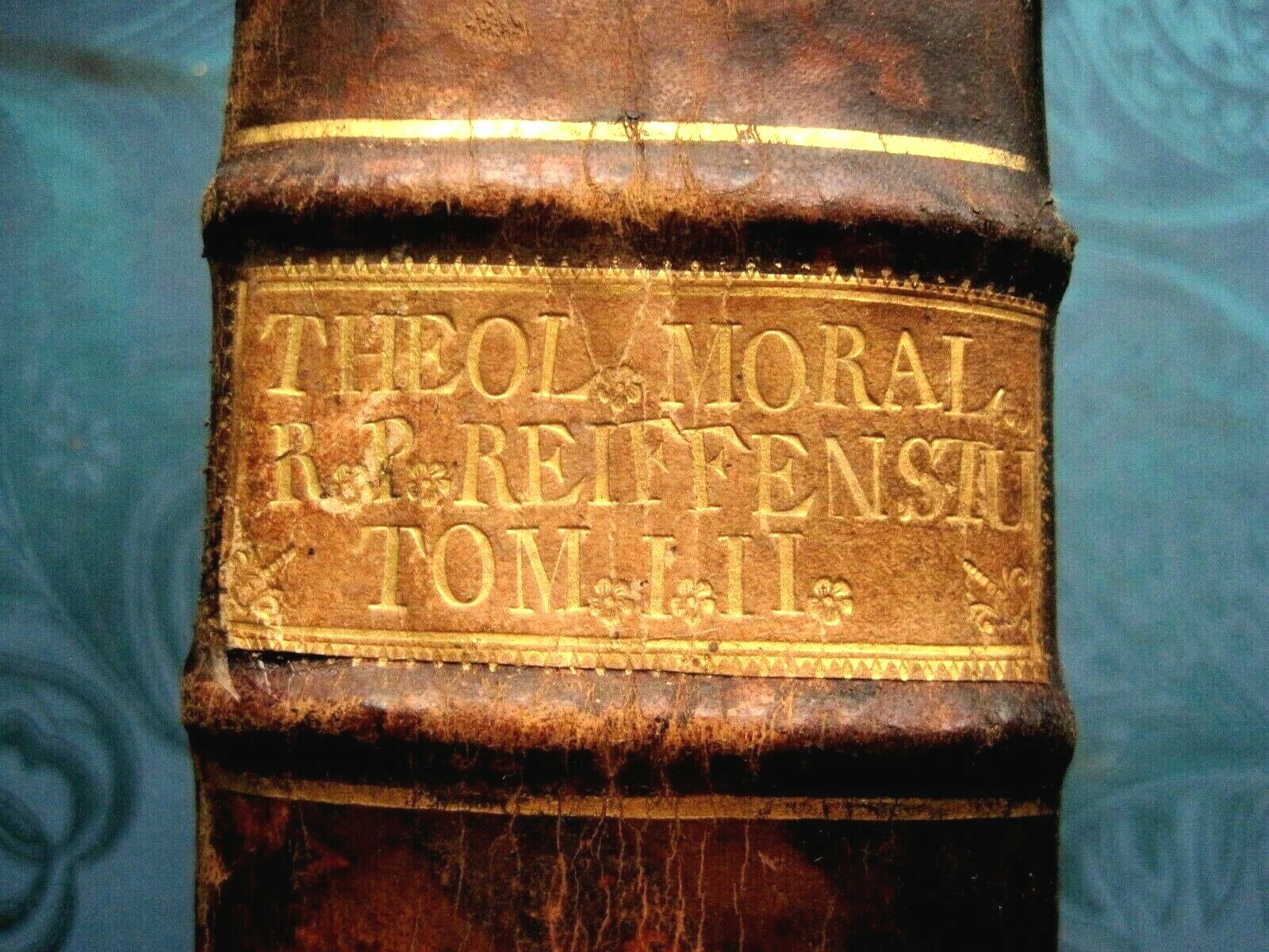 Anacleto Reiffenstuel Theologia Moralis Tomus I+II 1765 MORALTHEOLOGIE BAYERN