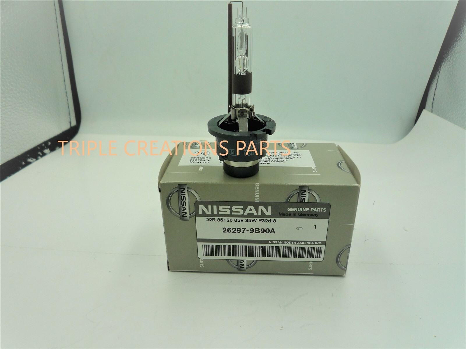 3939出品 26297-9B90A Genuine Nissan Infiniti BULB XENON 262979B90A