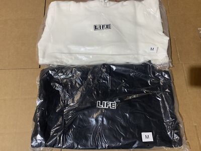 Pre-owned Supreme Gilbert & George Life Hooded Sweatshirt Black White S/s 19