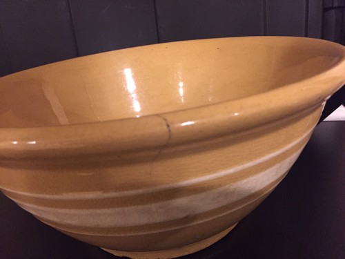 Large 12.25” Antique Mixing Bowl