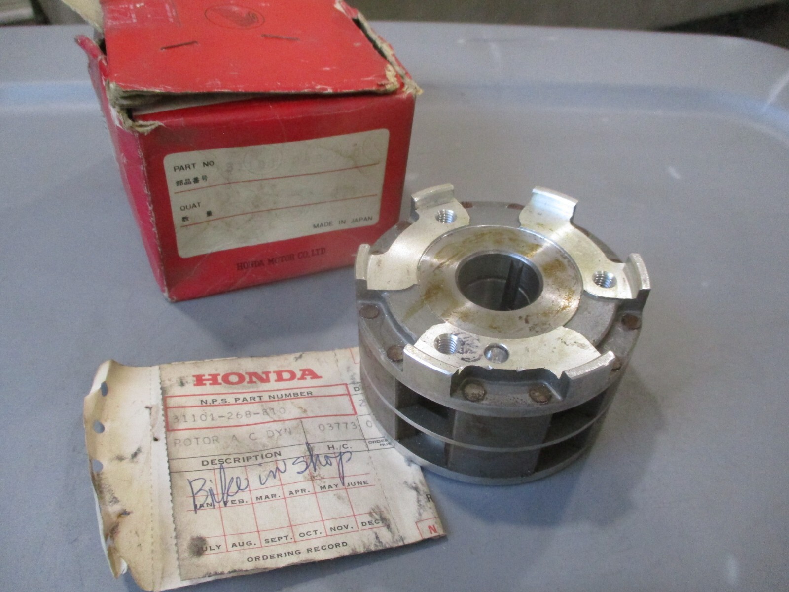 NOS Honda OEM Alternator Rotor 1961 CB72 CB77 1962 CL72 1966