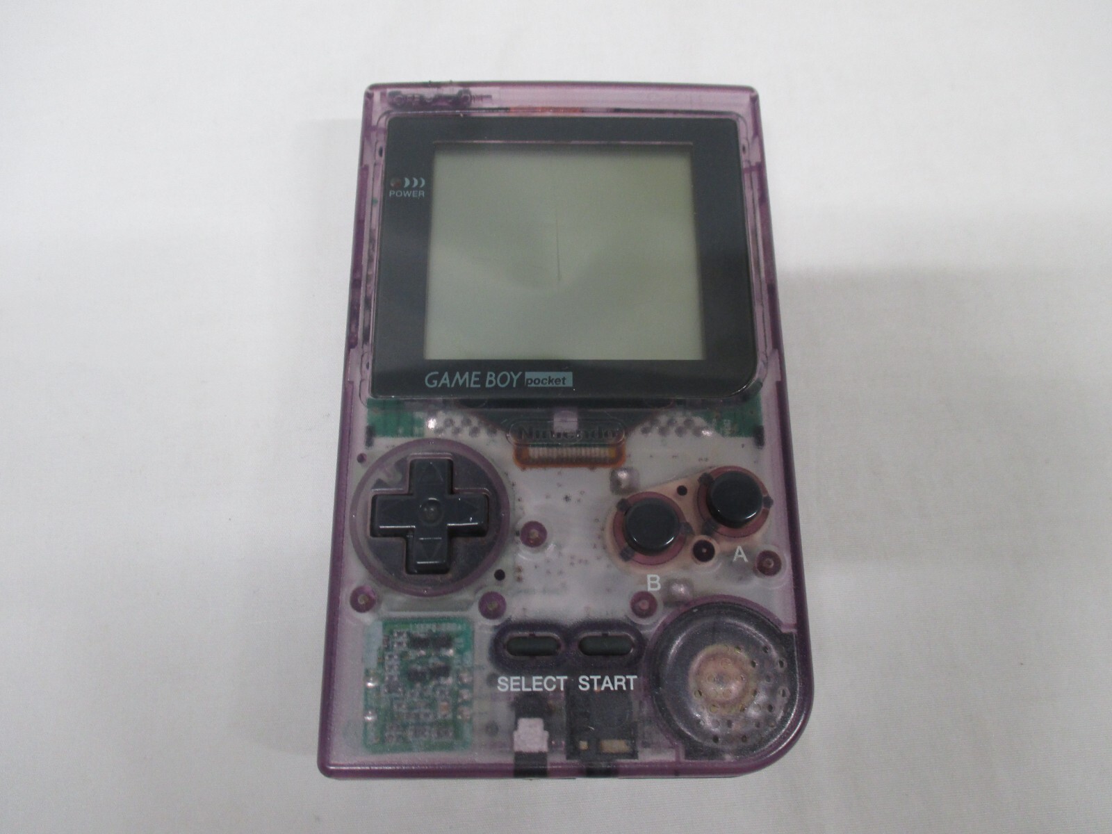 ゲームボーイポケット クリアパープル gameboy pocket purple Nintendo Game Boy Pocket Clear Purple Game Console