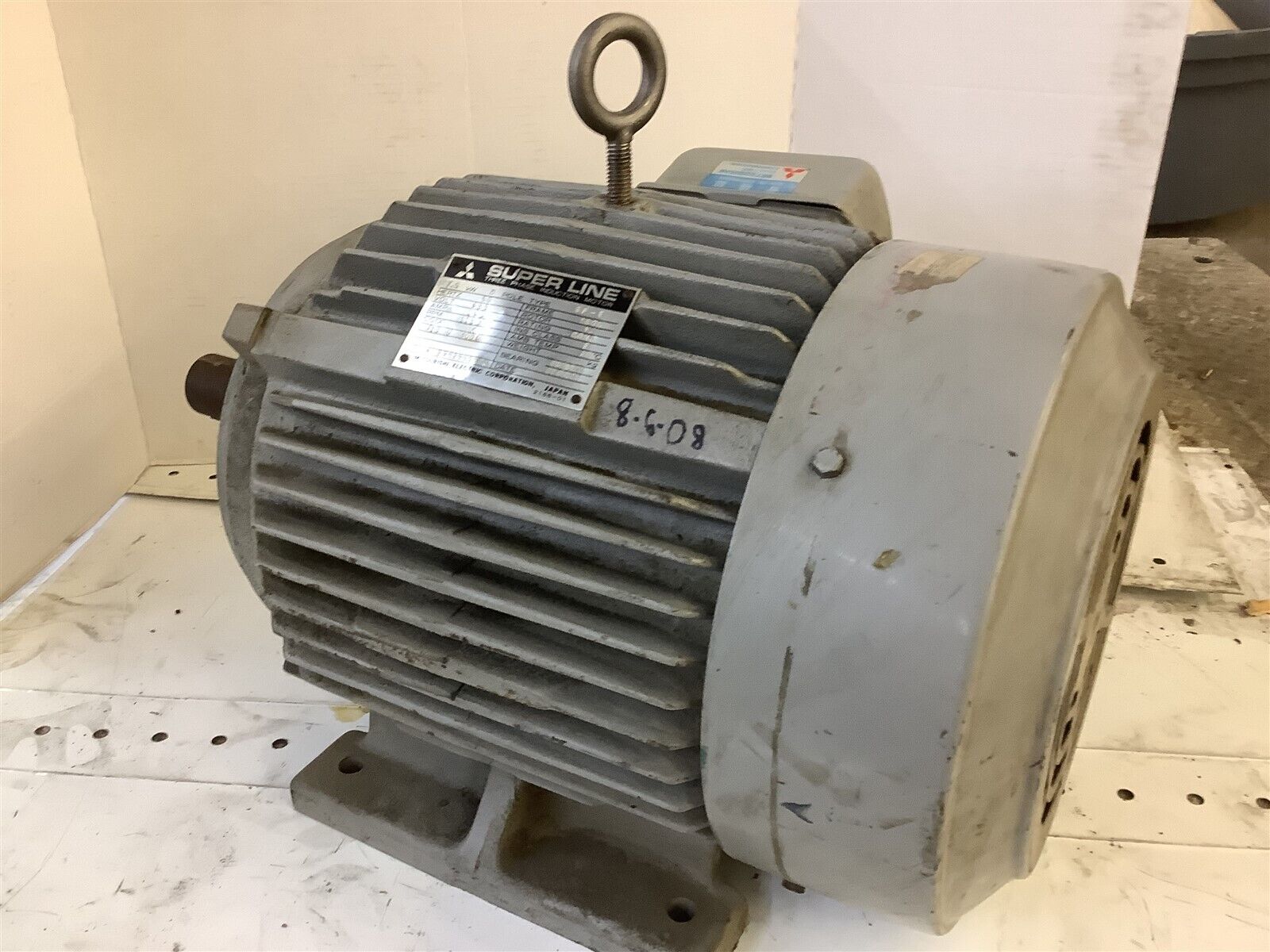 Mitsubishi Electric SF-E Super Line Induction AC Motor 7.5 Mitsubishi Electric SF-E Super Line Induction AC Motor 7.5