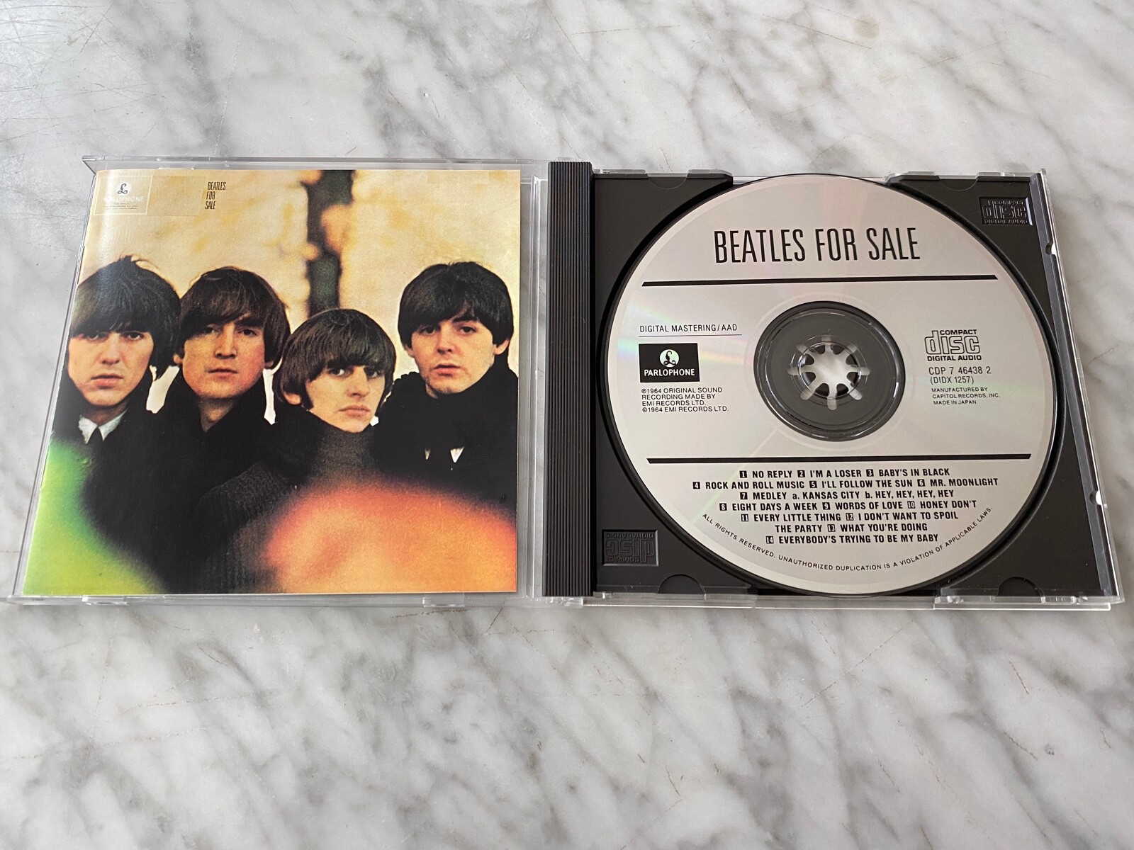 The Beatles For Sale CD TARGET ERA JAPAN Parlophone CDP 7 The Beatles For Sale CD TARGET ERA JAPAN Parlophone CDP 7