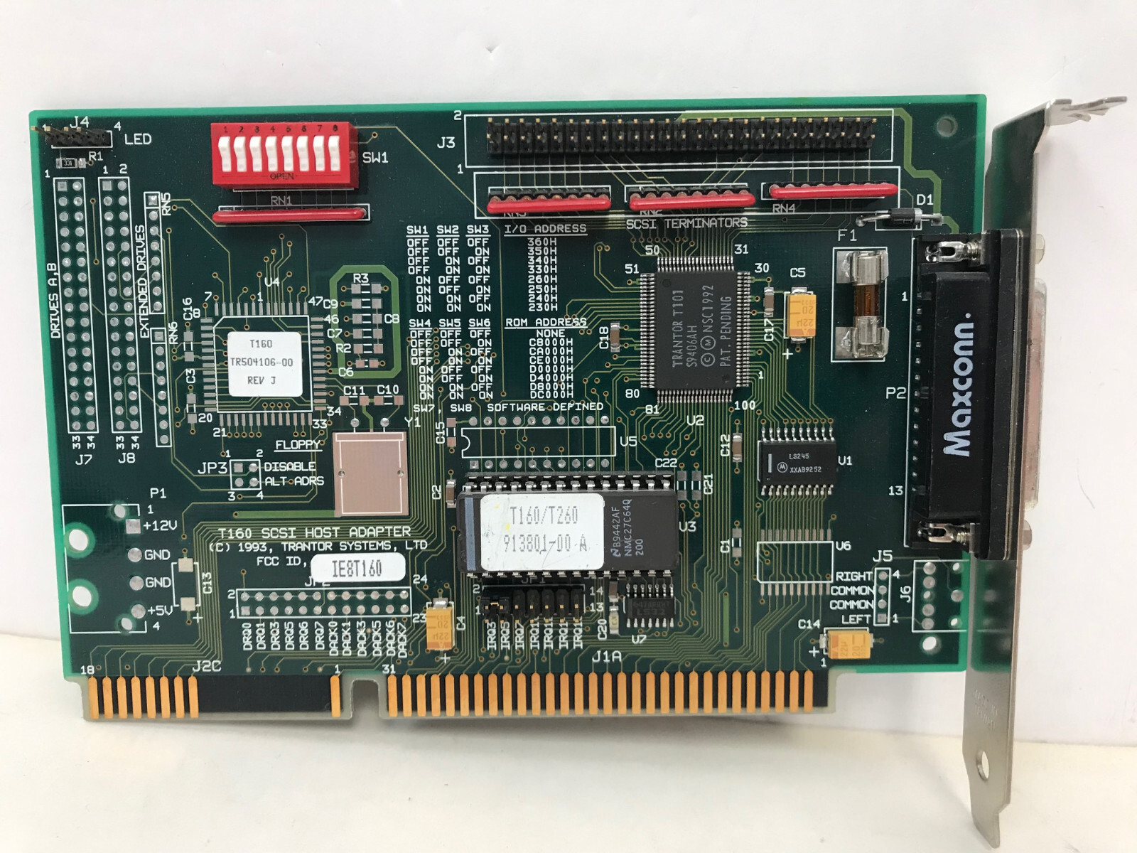 Trantor　SCSI　works TRANTOR T160 ISA SCSI HOST ADAPTER WITH WARRANTY | eBay