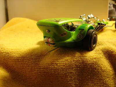 Vintage 1968 Monogram Tom Daniels Trantula dragster1/24 Slot Car offered by MTH