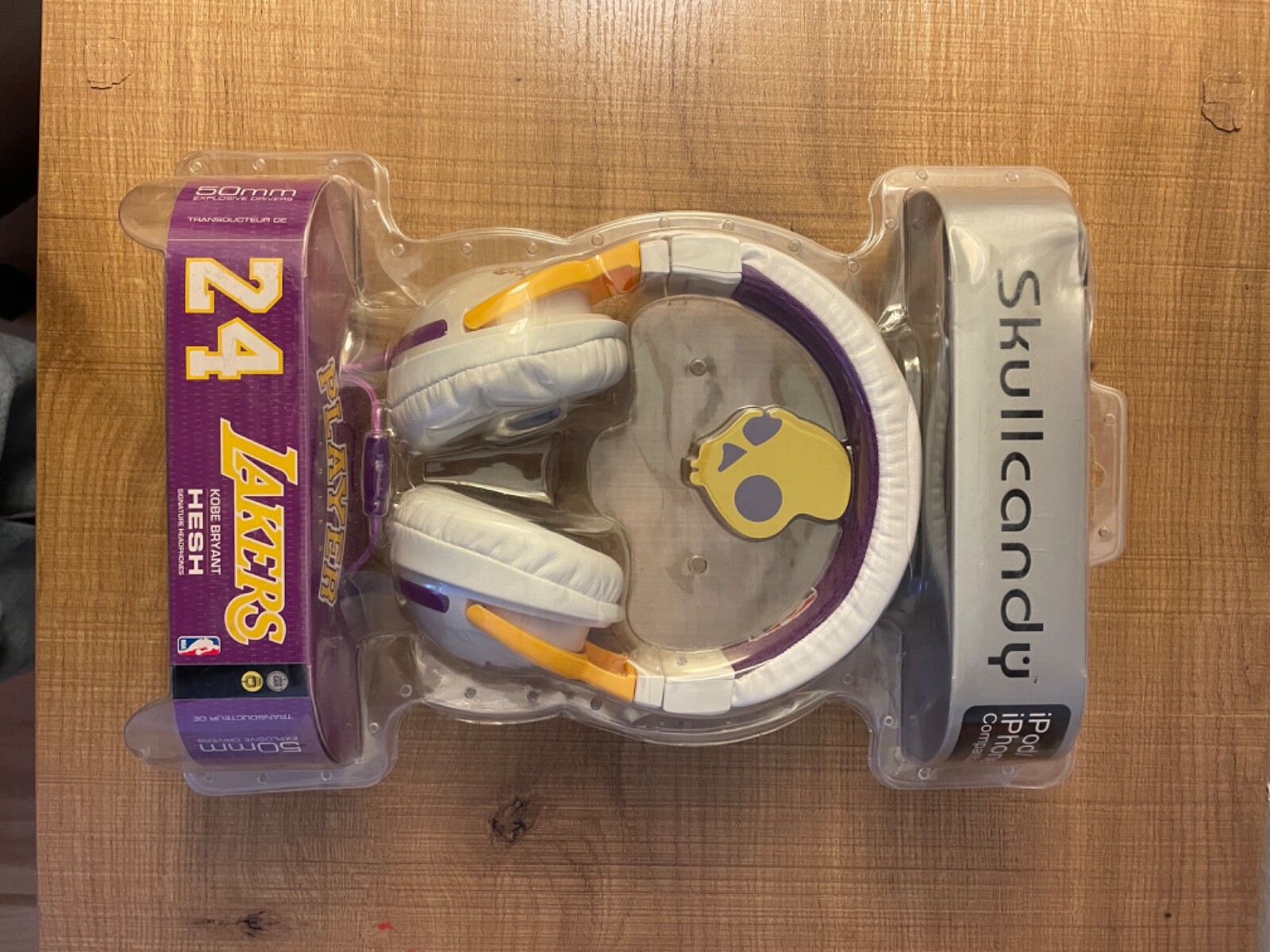 ScullCandy LAKERS ヘッドホン Skullcandy HESH Los Angeles Lakers Headphones S6HSDY-226