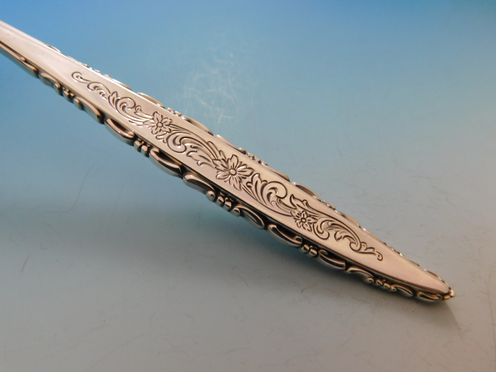 Floral Lace by Lunt Sterling Silver Flatware Set for 12 ...