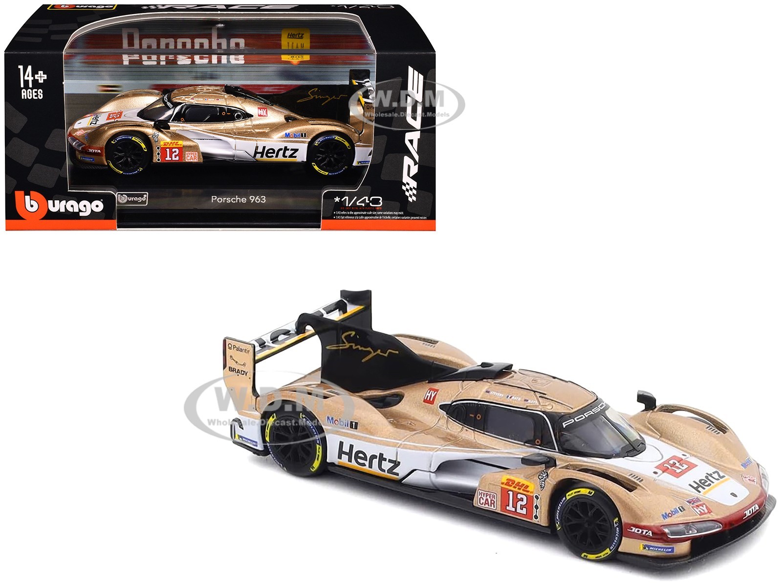 Hertz Team Jota 特注 ポルシェ 963 WEC 2024 24 Hours of Le Mans – Hertz Team Jota unveils its Porsche