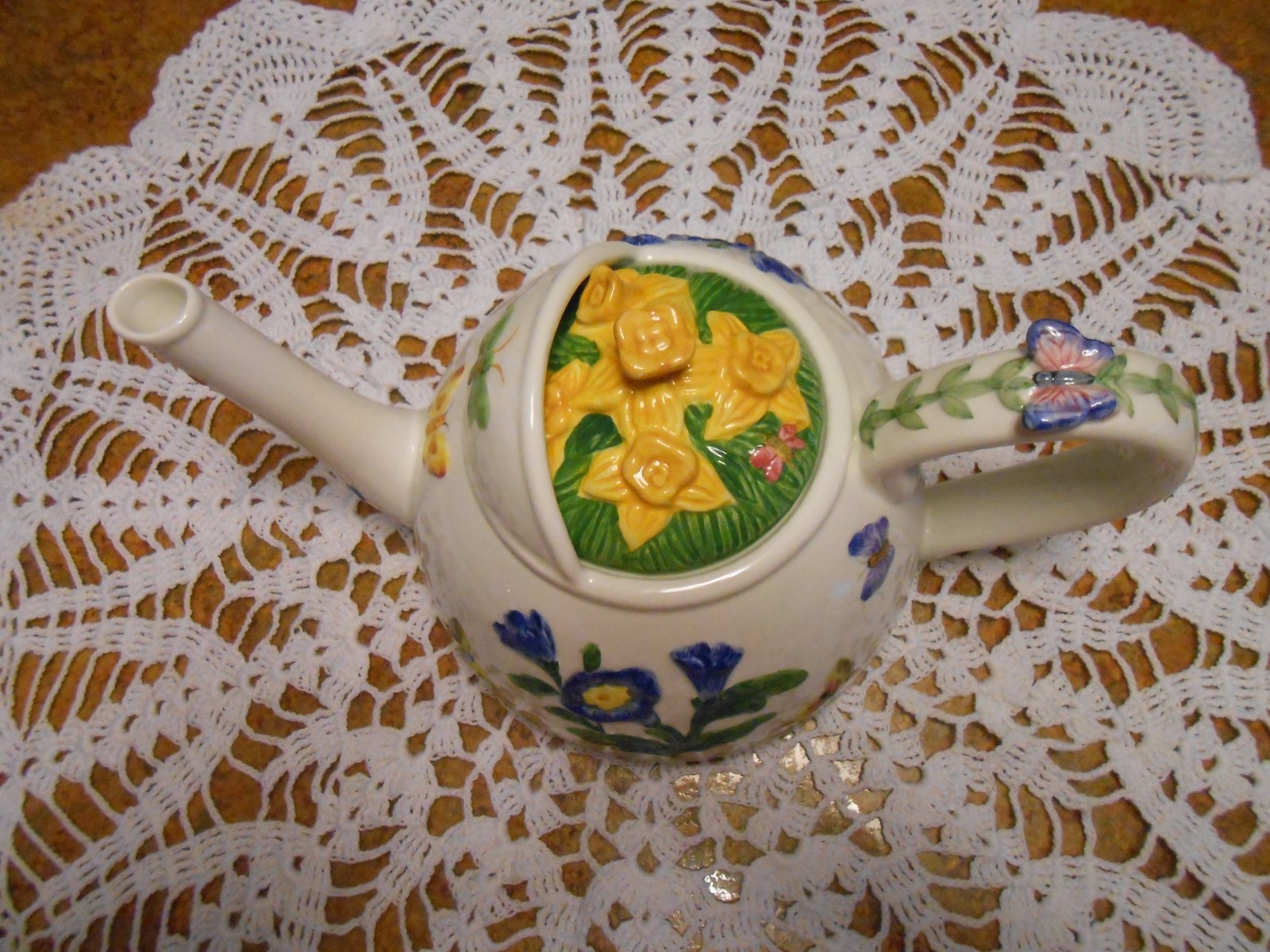 Portmeirion Botanic Garden Counter Top Collection Teapot 2.55pt