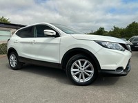 2014 Nissan Qashqai 1.5 dCi Acenta Premium 2WD Euro 5 5dr DIESEL MANUAL WHITE