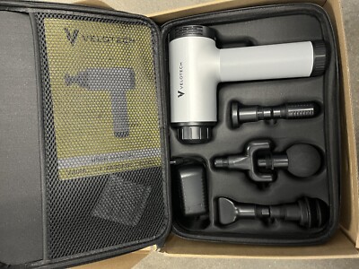 Velotech Massage Gun -Upgraded Version - 3 Modes of Operation (4 Speeds Each) 