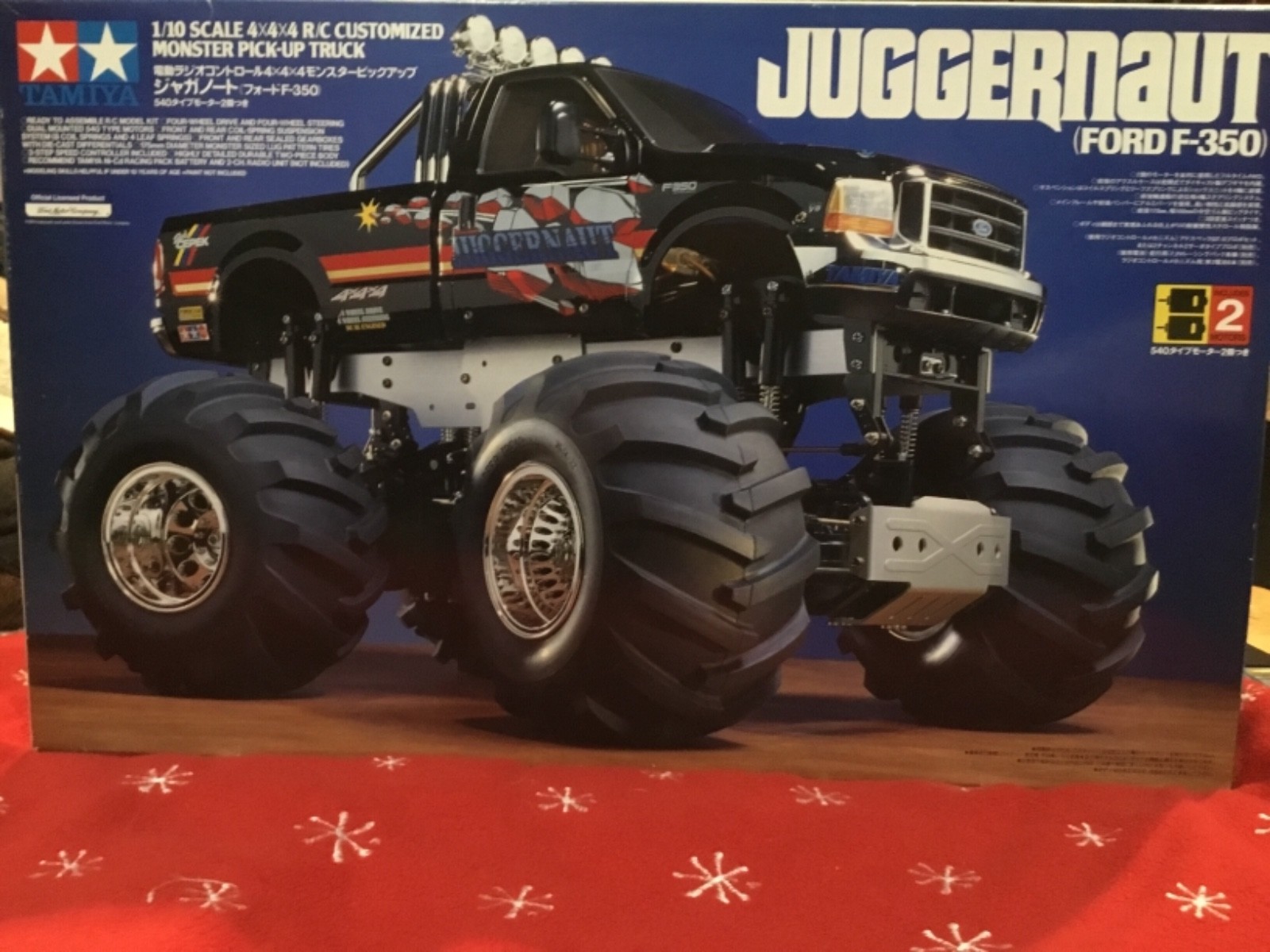 New NIB Kit Tamiya R/C 1/10 scale Juggernaut Ford F350 F-350