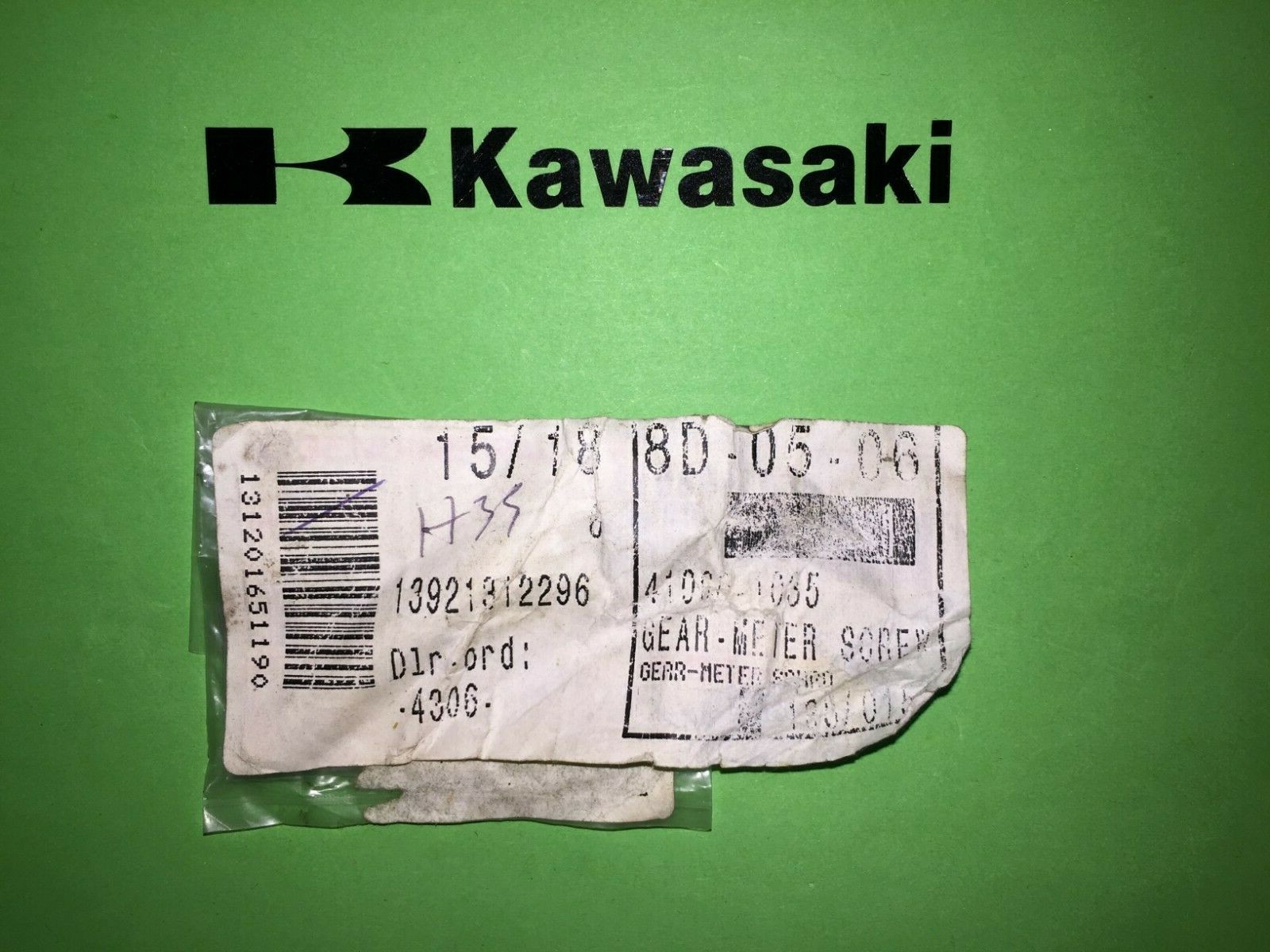 のん Kawasaki GPz ZXR 400 750 Turbo 900R ZX10 Gear Meter Screw 9T