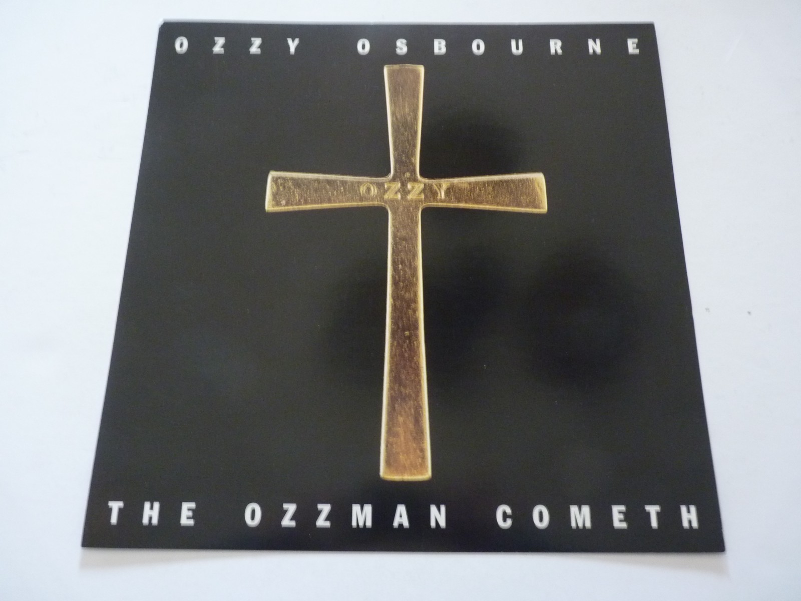 Ozzy Osbourne Ozzman Cometh 1997 LP Record Photo Flat 12x12