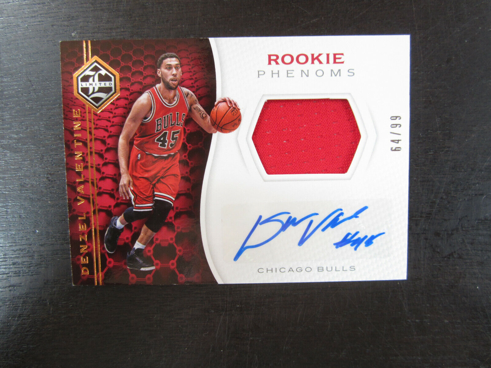 2016-17 Panini Limited Rookie Phenoms # RPJ-DV Denzel