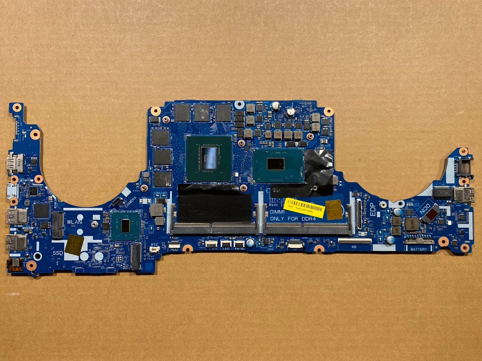 NEW Dell Inspiron 15 7577 Motherboard Intel i7-7700HQ