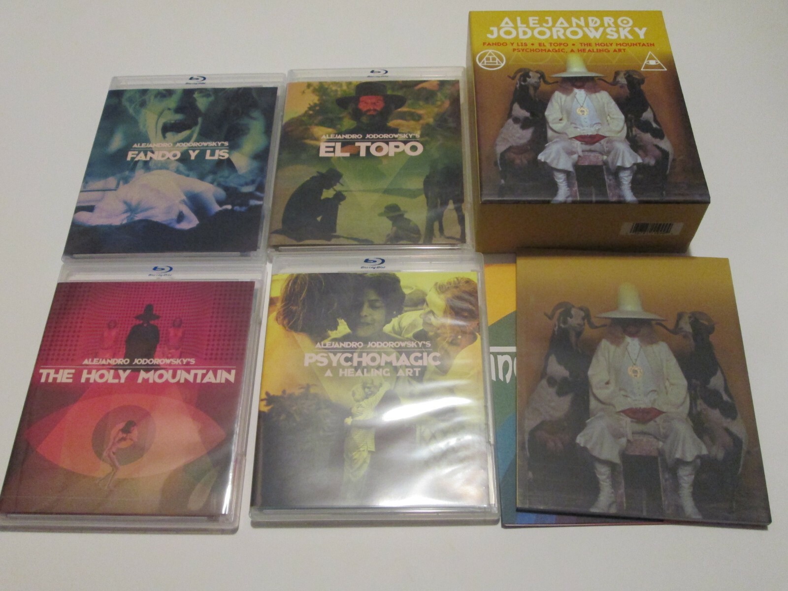 Alejandro Jodorowsky Collection Blu-Ray Limited Edition Box Alejandro Jodorowsky Collection Blu-Ray Limited Edition Box