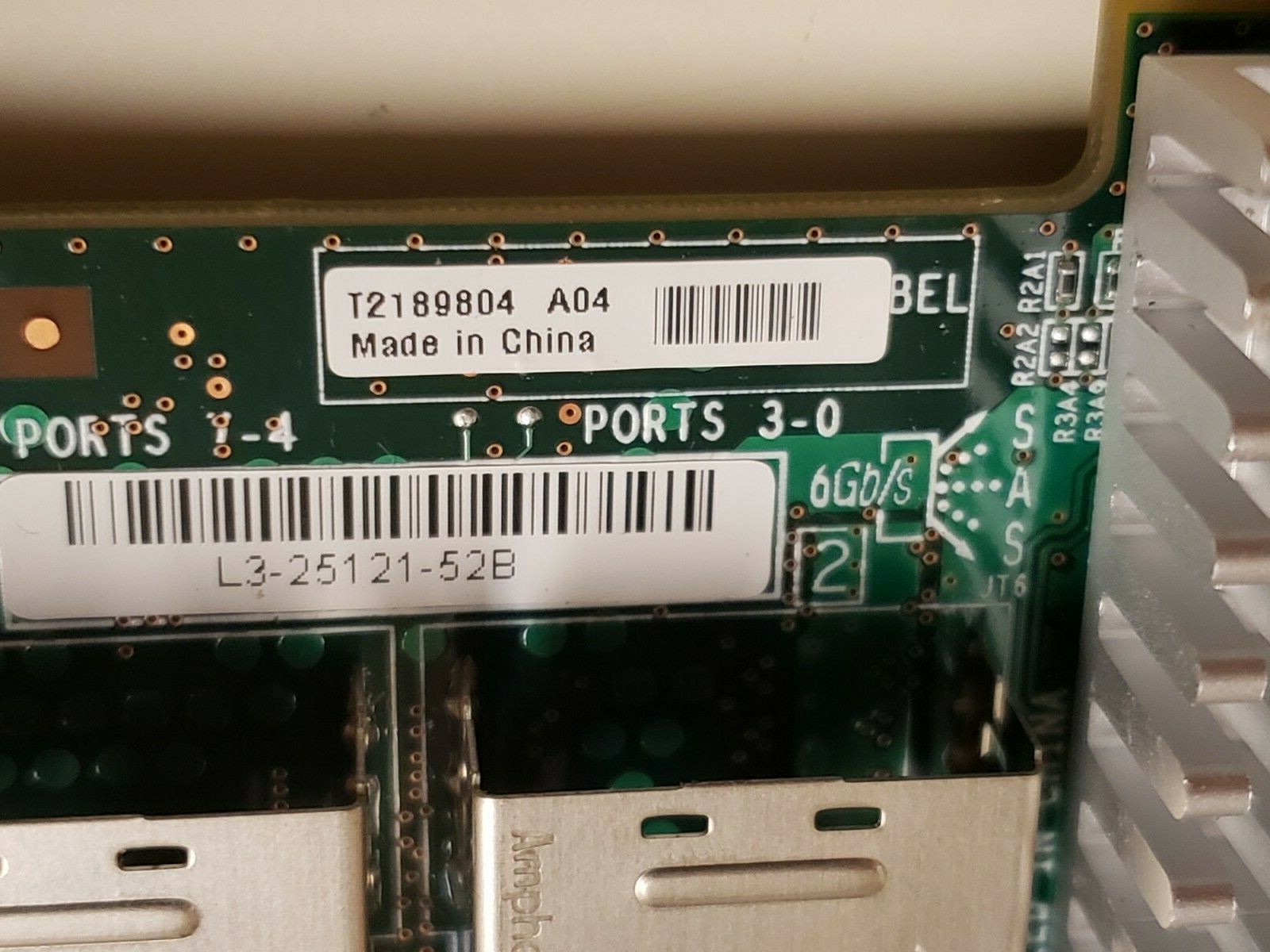 LSI MegaRaid SAS 9260-8i 6Gb/s 8-Port SAS/SATA PCIe Raid Controller L3-25121