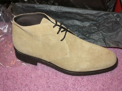 Bruno Magli Zapatos Brotton Botas Zapatillas Talla 45/UK 11 Nuevo Emb. Orig.