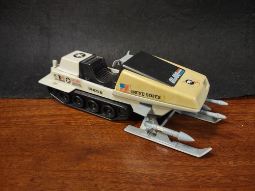 イ*ン様 FREITAG JOE ジョー ホワイト ブルー 拡張ベルトなし 1983 GI Joe ARAH POLAR BATTLE BEAR Snowmobile **READ** Vintage