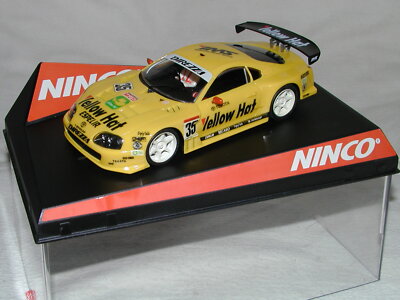 1/32 Ninco 50370 Scalextric Toyota Supra JGTC Yellow Hat NIB