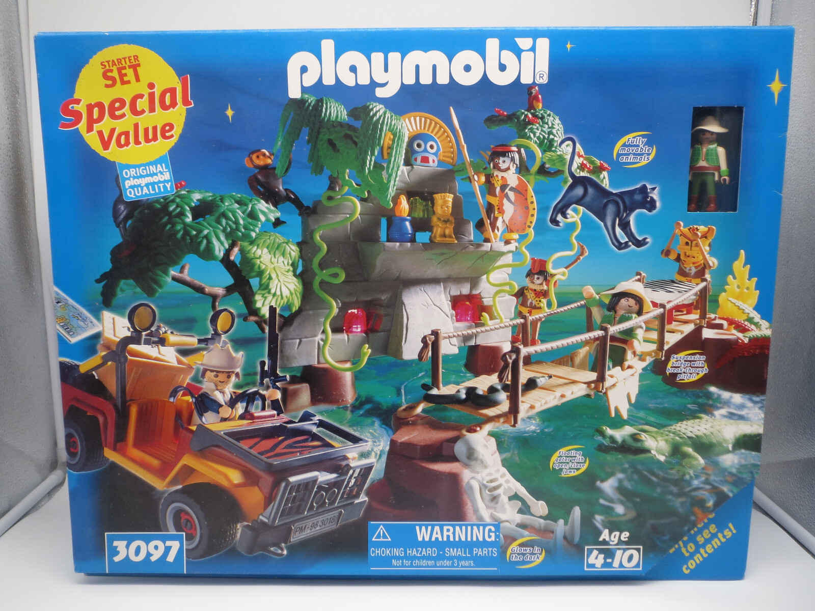 Playmobil 3097 "Jungle Adventure USA-Version" NEU & OVP - von 2000-RAR/selten!