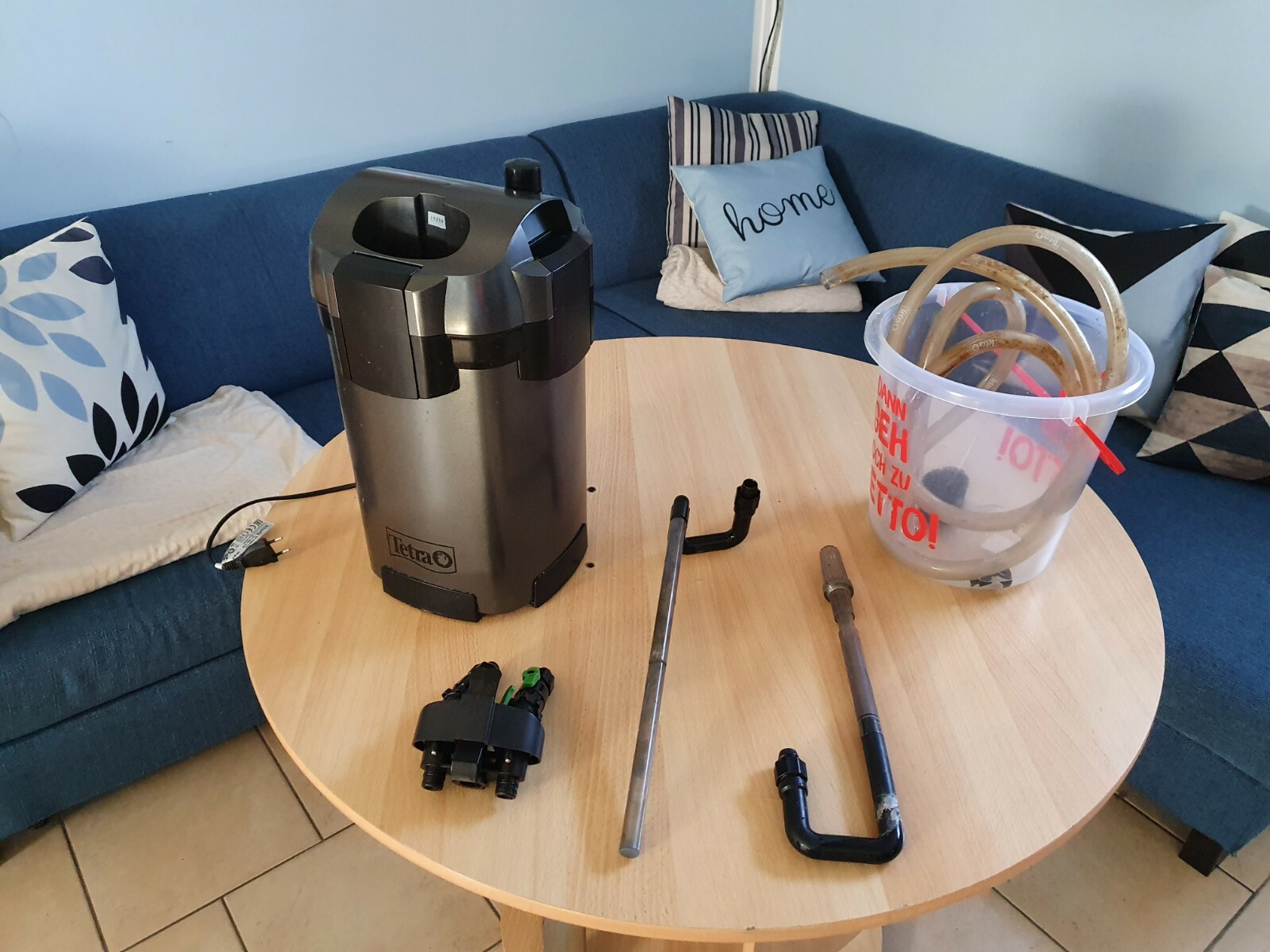 Tetra EX 1200 plus Aquarium Außenfilter inkl Filtermaterial f. Aquarien 250-500L