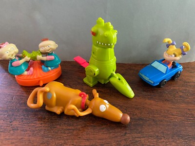Nickelodeon Rugrats 4 PC  Burger King 2000  excellent condition