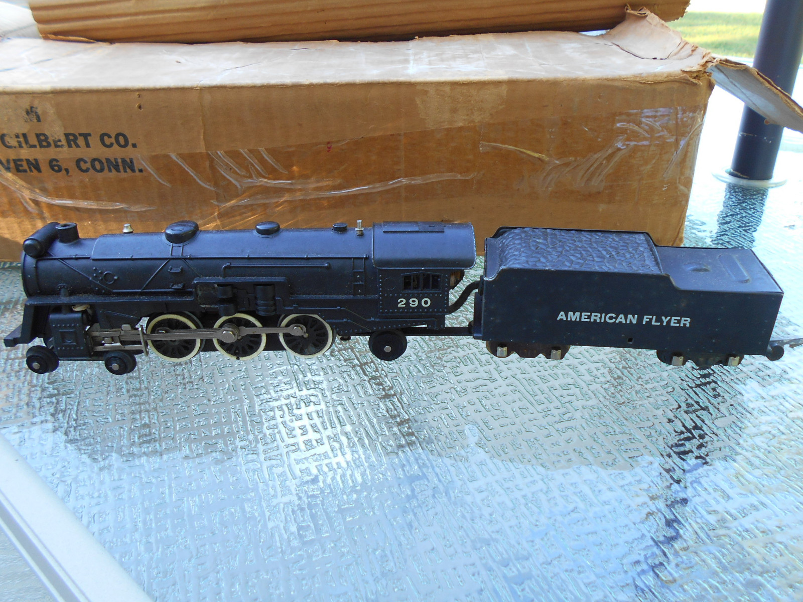 Vintage Gilbert American Flyer Train Set  #4904-T W/B