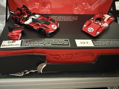 Hot Wheels x Ferrari Heritage Collection Set 312P & 499P