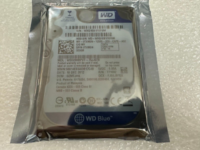 Dell 0TXM5N WESTERN DIGITAL WD3200BPVT 320 GB SATA  Laptop Hard Drive