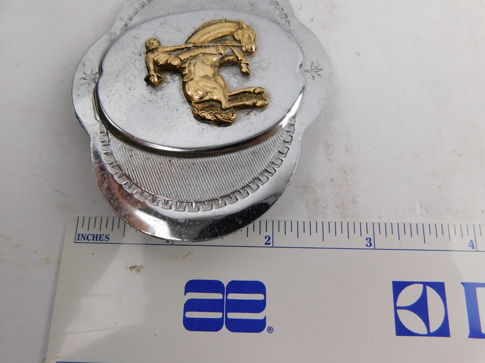 Western Cowboy Rodeo Bronco Busting Belt Buckle