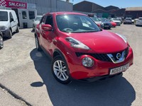 2015 65 NISSAN JUKE 1.2 DIG-T N-CONNECTA IN BRIGHT RED.FANTASTIC VALUE.2 KEYS.