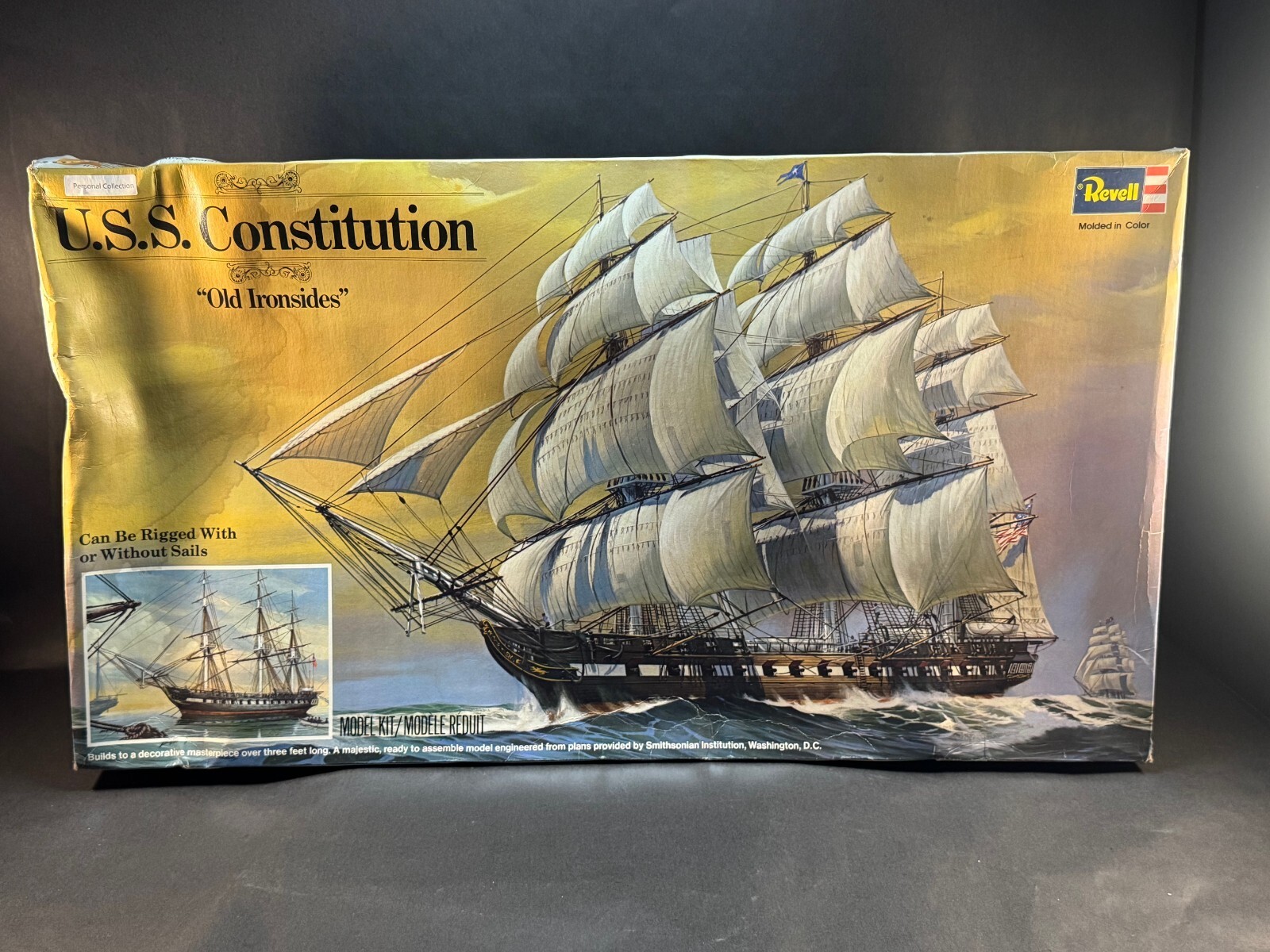 激レア　未組み立て　Revell U.S.S. Constitution Constitution 1:146 - HiSModel