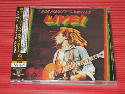 5ET 2018 JAPAN 2 CD BOB MARLEY AND THE WAILERS LIVE! Deluxe