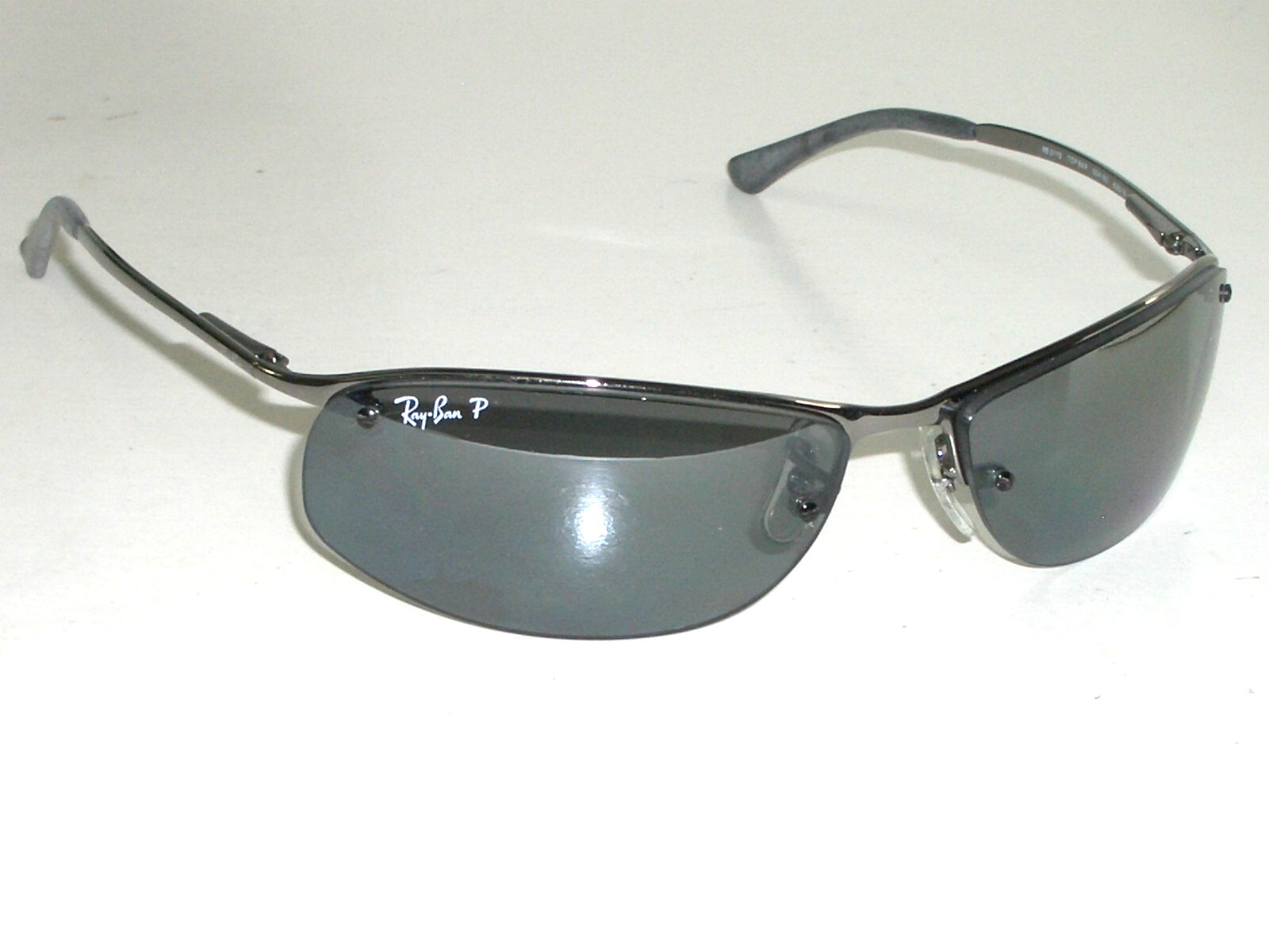 Ray-Ban スポーツサングラス シルバー　RB3179 TOPBAR RAY-BAN RB3179 TOP BAR 004/82 63[]15 GRADIENT MIRROR