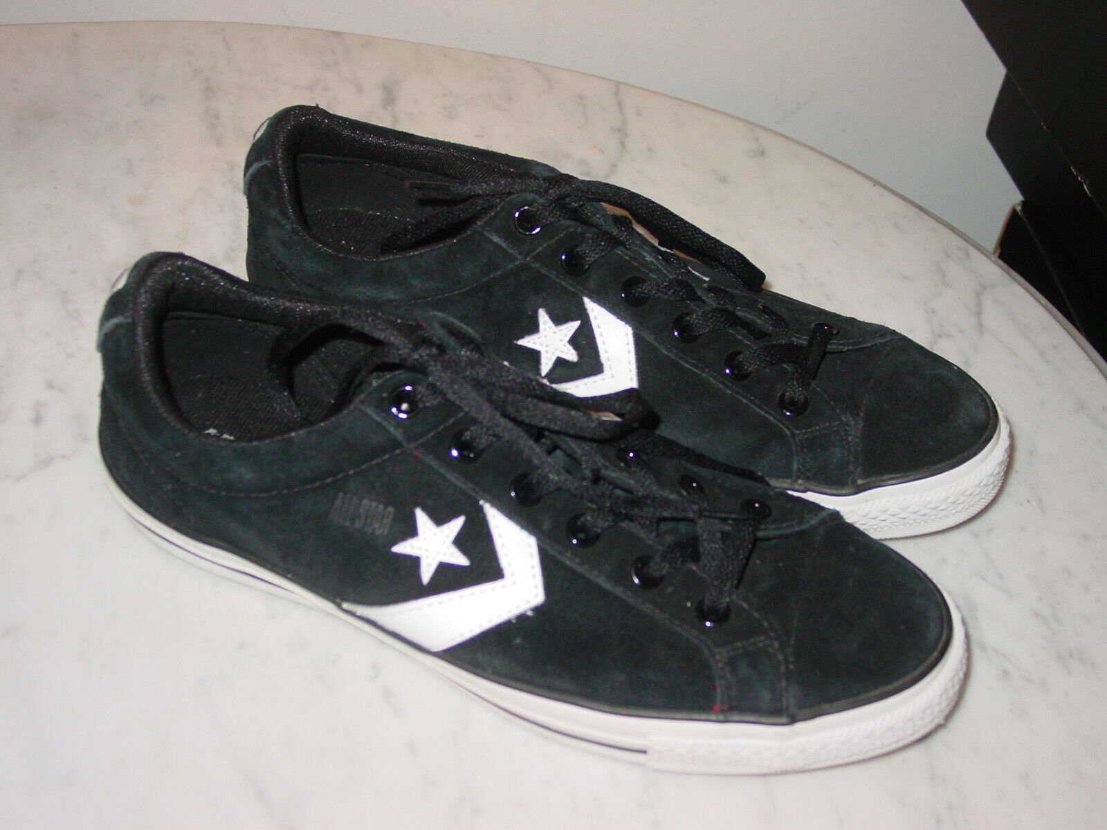 Mens Converse 129695C Kenny Anderson Black/White Skate Shoes Mens Converse 129695C Kenny Anderson Black/White Skate Shoes