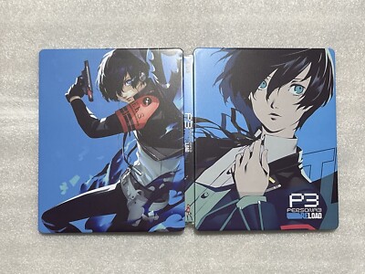 Persona 3 Reload Custom Made Steelbook Case Only PS5/PS4/Xbox (No Game) New