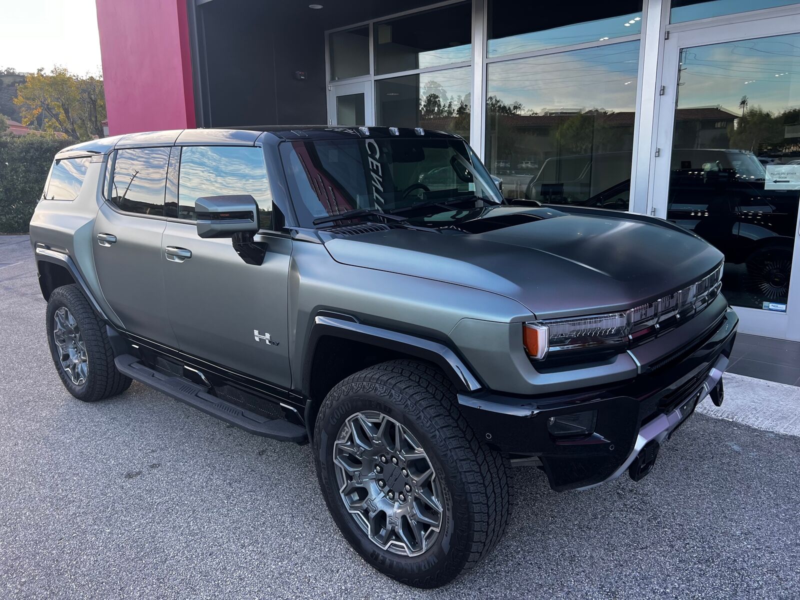 Owner 2024 GMC HUMMER EV SUV, MATTE GREEN with 2300 Miles available now!