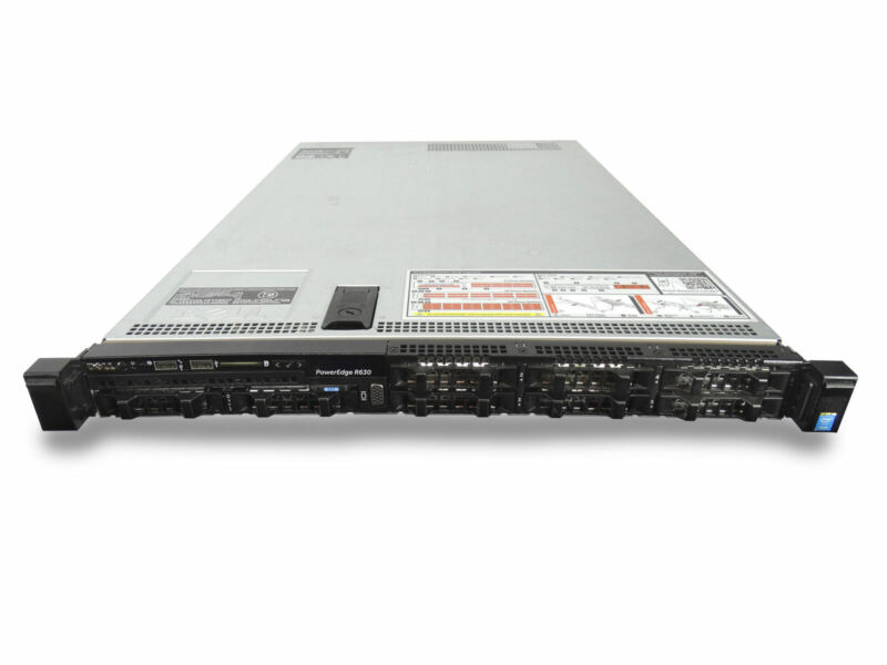 Dell Poweredge R630 Server 2x E5-2640 V3 2.60ghz 8 Core 256gb Ram H330 600gb Hd