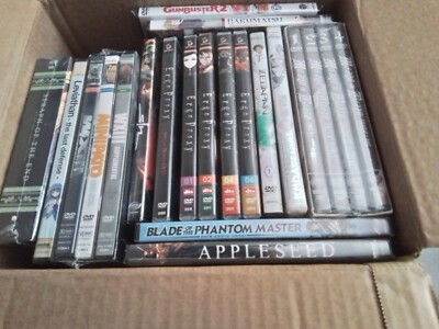 Lot Of Anime DVDs Ergo Proxy Mirage Seraph Appleseed And More