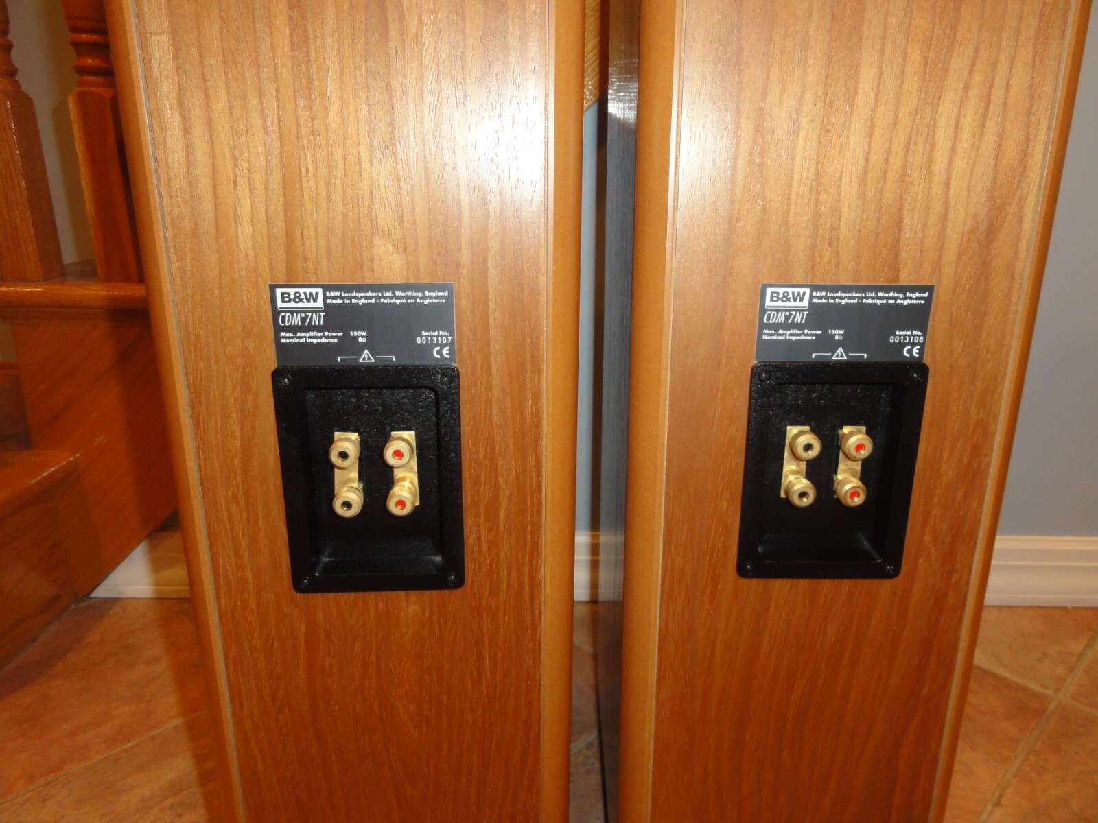 Bowers & Wilkins B&W CDM 7NT Speakers