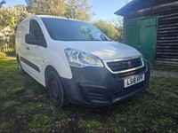 2018 Peugeot Partner 625 SE 1.6 BlueHDi 75 Van PANEL VAN Diesel Manual