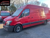 MERCEDES SPRINTER 311 CDI LWB HIROOF PANEL VAN 2017 67 REG SPEARS OR REPAIRS