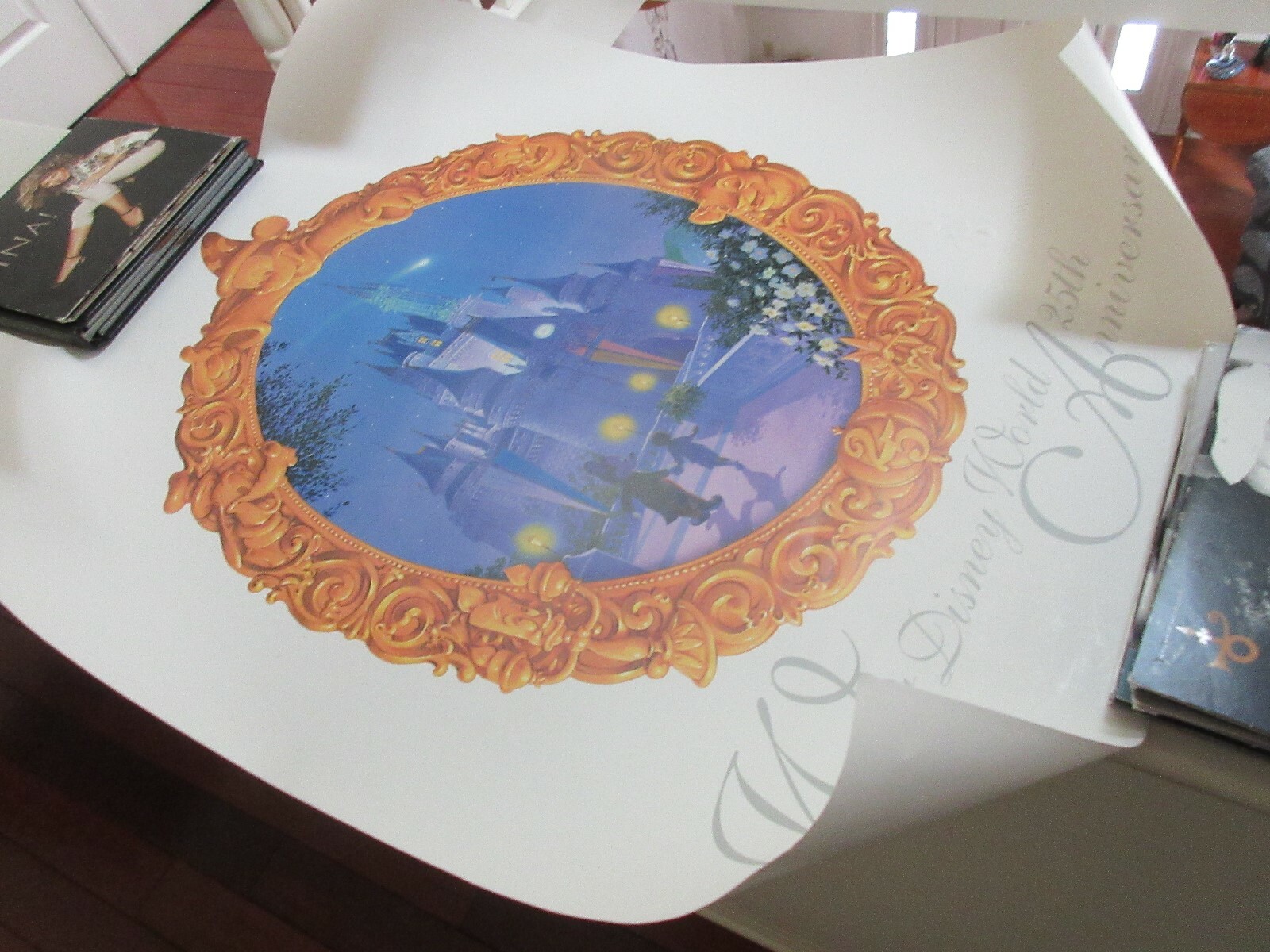 Walt Disney World , 25th Anniversary Poster , New In